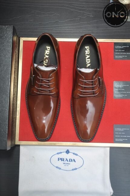 006 ONO prada leather shoes 2025 new arrival top version & factory direct