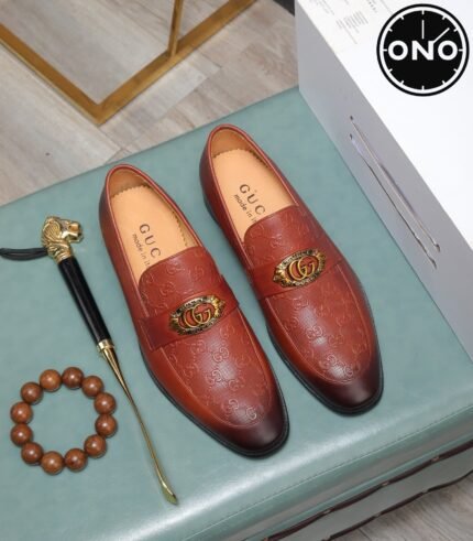 007 ONO gucci leather shoes 2025 new arrival top version & factory direct