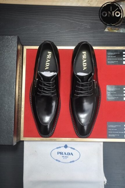 001 ONO prada leather shoes 2025 new arrival top version & factory direct