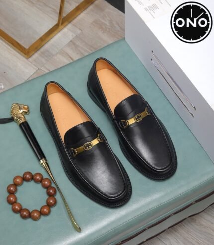003 ONO gucci leather shoes 2025 new arrival top version & factory direct