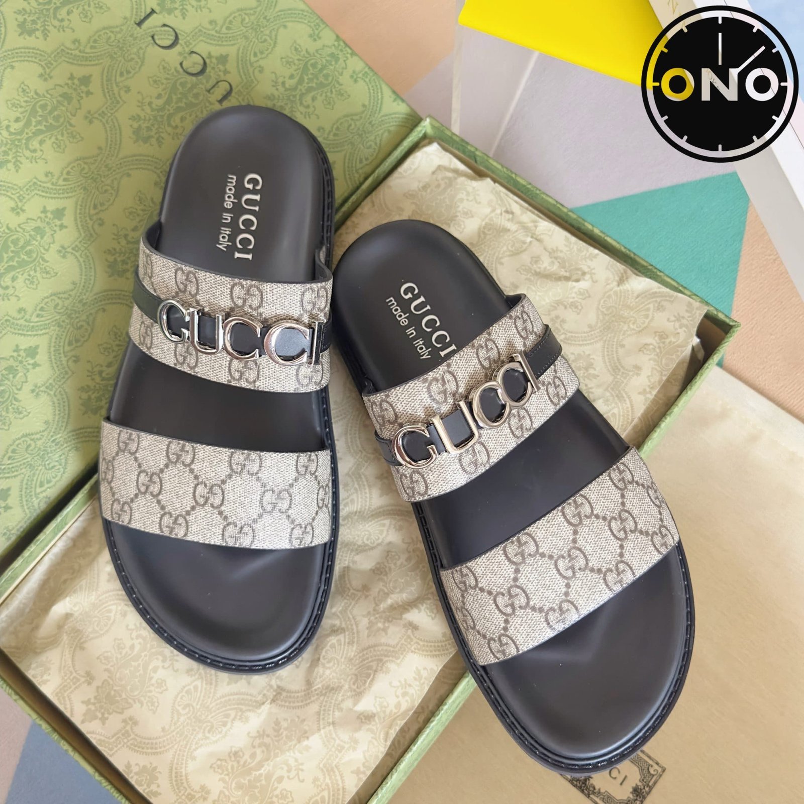 ffcfc426.jpg 008 ONO gucci slippers 2025 new arrival top version & factory direct - Image 1